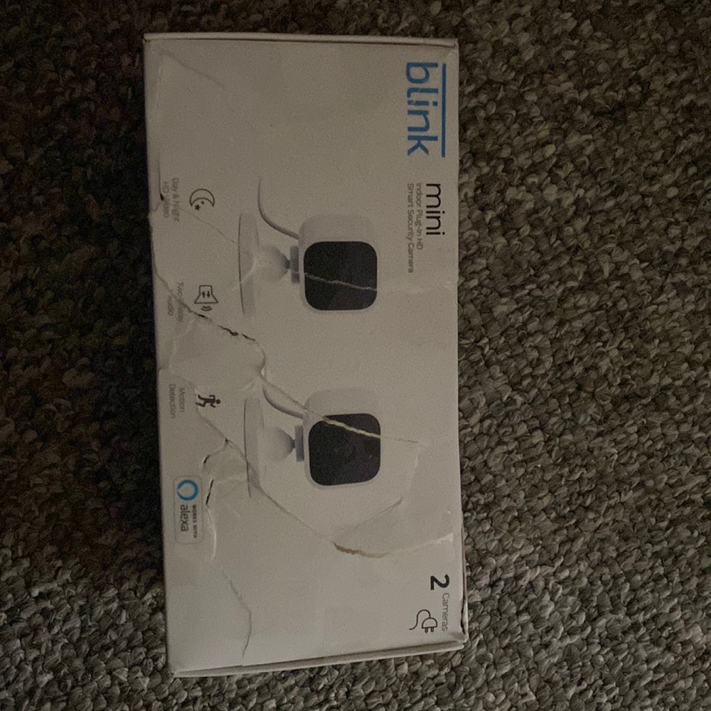 Set of blink mini cameras